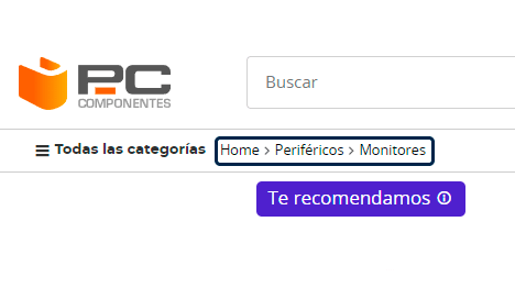Migas de pan en WordPress