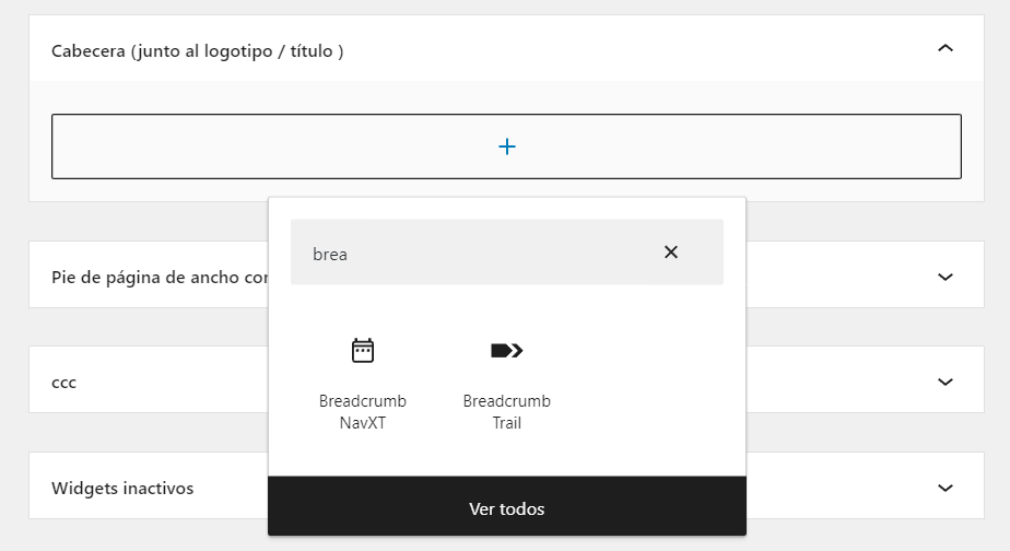 Breadcrumb NavXT configurar