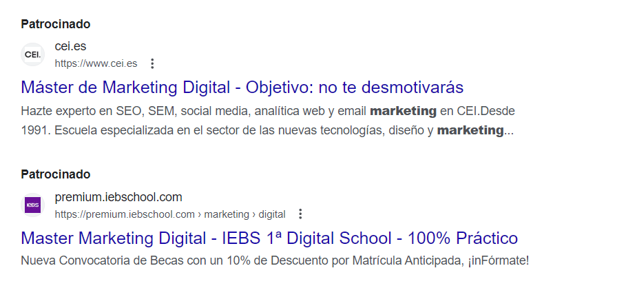 anuncios busqueda