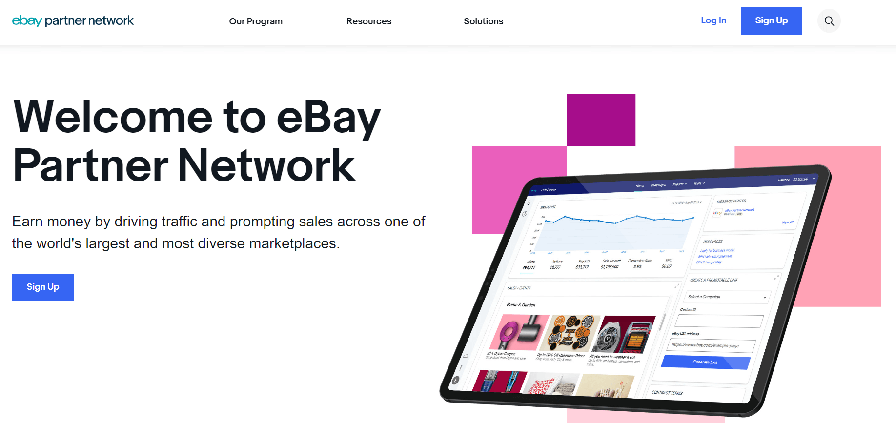 ebay partner network