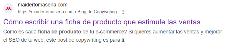 ejemplo meta description 1